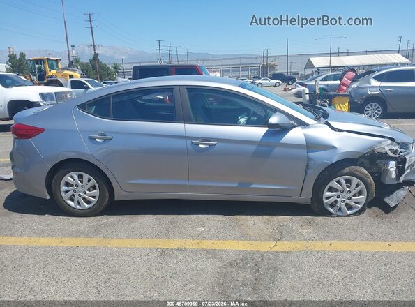 5NPD74LF7HH162355 2017 HYUNDAI ELANTRA Silver Սալոնի հետևի տեսք