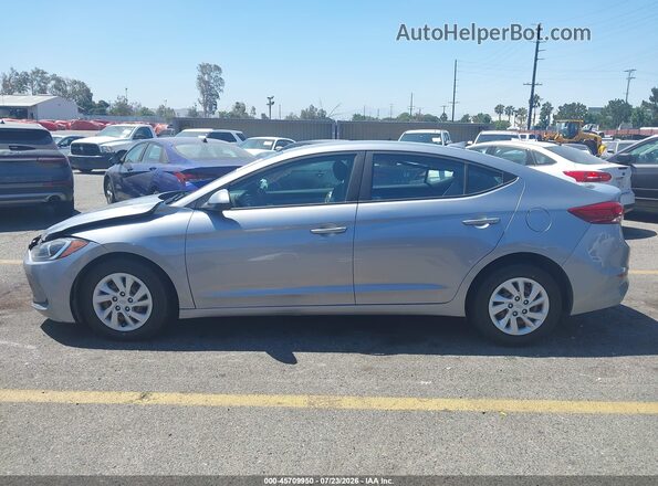 5NPD74LF7HH162355 2017 HYUNDAI ELANTRA Silver Սալոնի 360 աստիճան տեսք