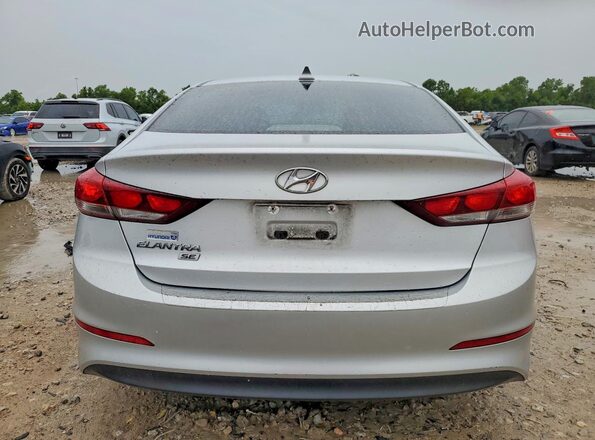 5NPD74LF7HH168771 2017 HYUNDAI ELANTRA Silver უკანა ხედი