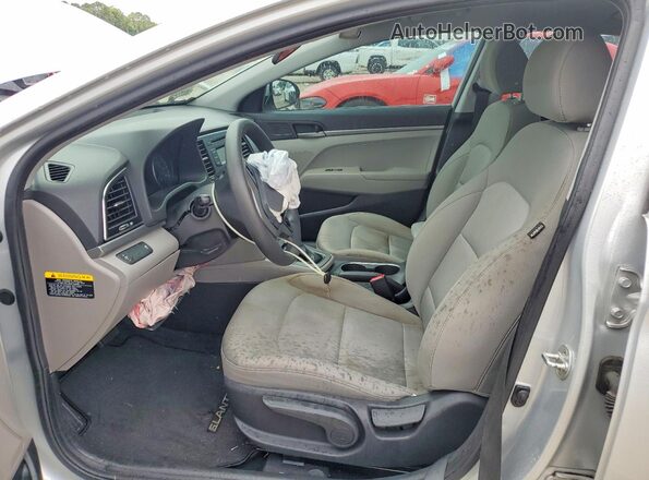 5NPD74LF7HH168771 2017 HYUNDAI ELANTRA Silver წინა სალონის ხედი