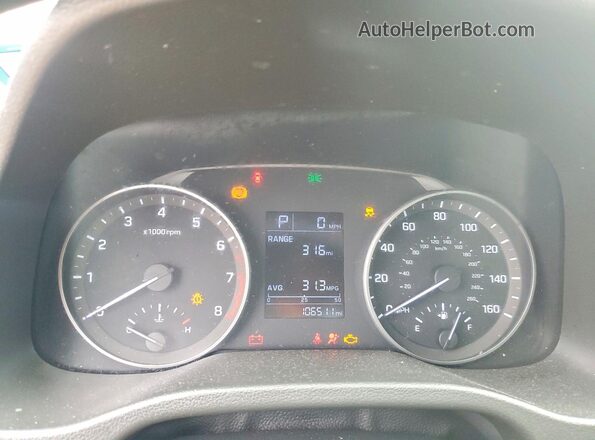 5NPD74LF7HH168771 2017 HYUNDAI ELANTRA Silver ხელსაწყოთა პანელის ხედი
