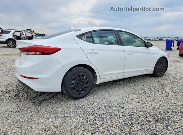 5NPD74LF7HH182816 2017 HYUNDAI ELANTRA White უკანა მარჯვენა