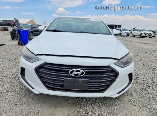 5NPD74LF7HH182816 2017 HYUNDAI ELANTRA White წინა ხედი
