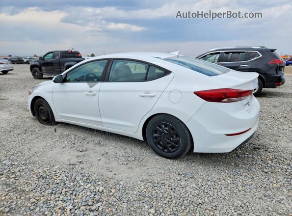 5NPD74LF7HH182816 2017 HYUNDAI ELANTRA White უკანა მარცხენა