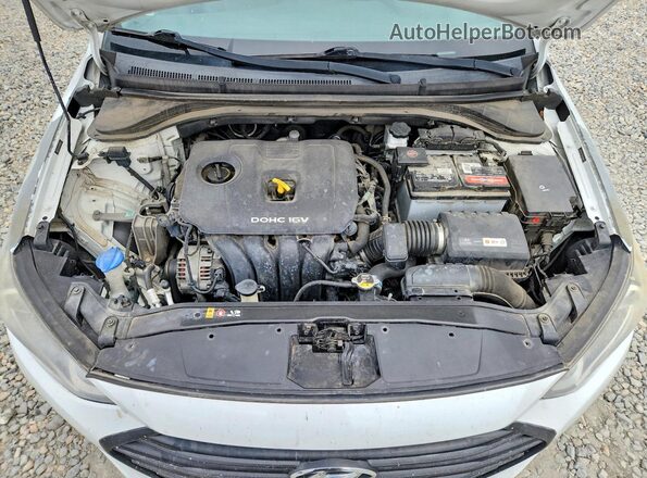 5NPD74LF7HH182816 2017 HYUNDAI ELANTRA White უკანა სალონის ხედი