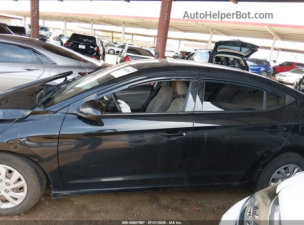 5NPD74LF7HH208735 2017 HYUNDAI ELANTRA Черный Панорамный вид салона 360°