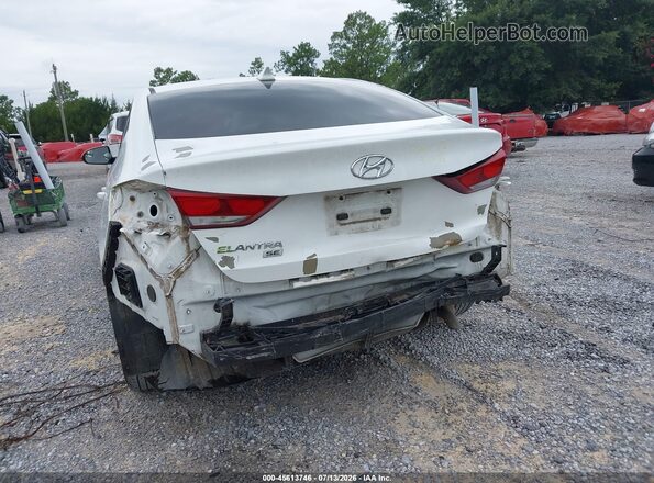 5NPD74LF7HH211618 2017 HYUNDAI ELANTRA White Vista frontal