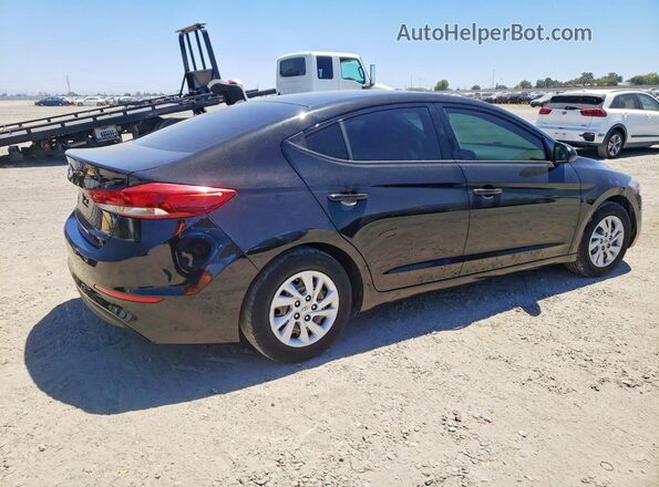 5NPD74LF7JH324135 2018 HYUNDAI ELANTRA Black უკანა მარჯვენა