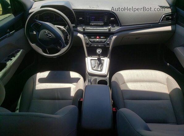5NPD74LF7JH324135 2018 HYUNDAI ELANTRA Black წინა პანელის ხედი