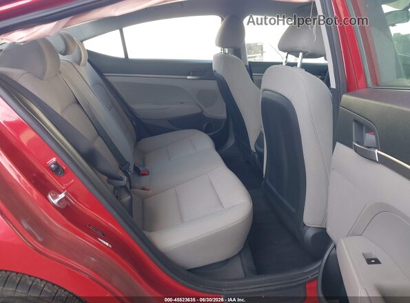 5NPD74LF7JH395514 2018 HYUNDAI ELANTRA Red VIN կոդի պիտակի տեսք