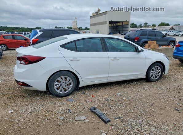 5NPD74LF7KH412913 2019 HYUNDAI ELANTRA White Tył prawy