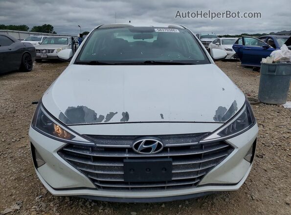 5NPD74LF7KH412913 2019 HYUNDAI ELANTRA White Widok z przodu