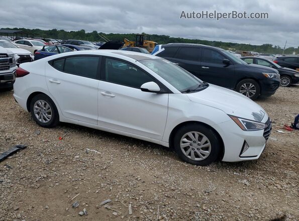 5NPD74LF7KH412913 2019 HYUNDAI ELANTRA White Przód prawy