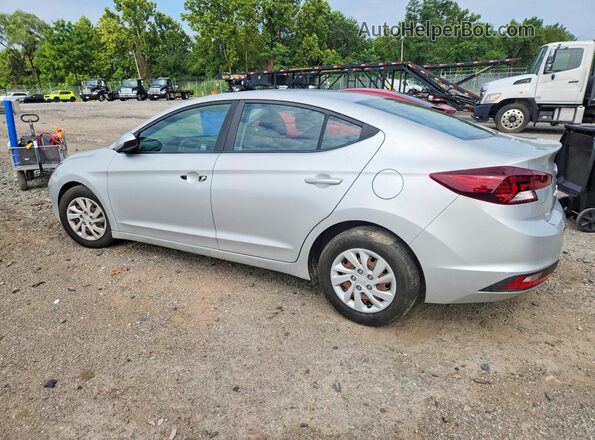 5NPD74LF7KH438069 2019 HYUNDAI ELANTRA Silver Հետևի ձախ