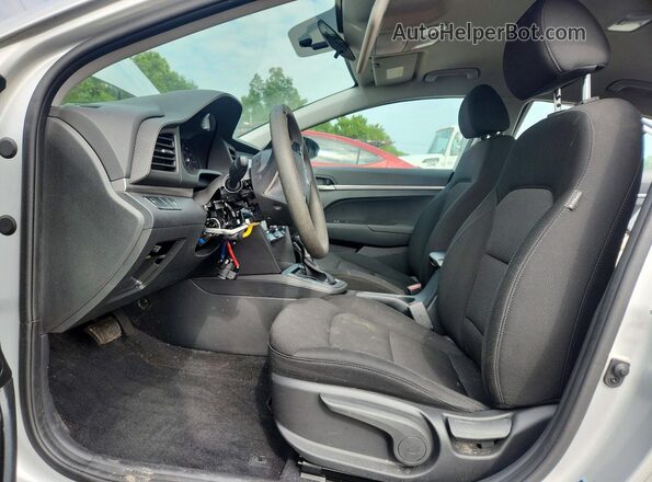 5NPD74LF7KH438069 2019 HYUNDAI ELANTRA Silver Սալոնի դիմացի տեսք