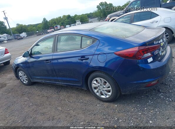 5NPD74LF7KH481164 2019 HYUNDAI ELANTRA Blue 360 interior view