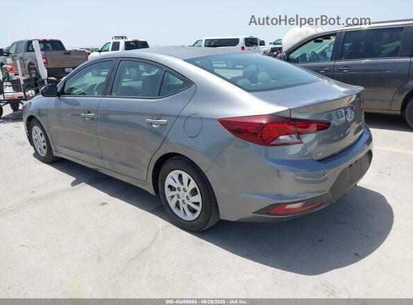 5NPD74LF7KH486042 2019 HYUNDAI ELANTRA Gray Tył lewy