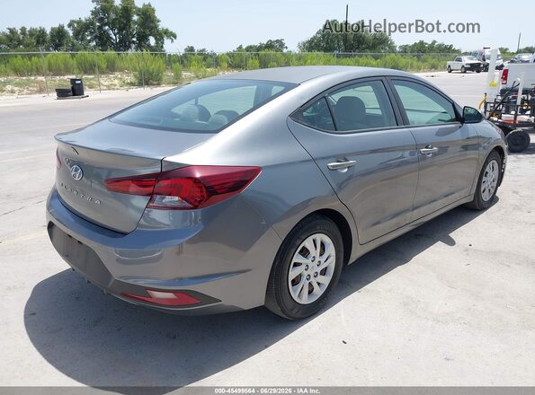 5NPD74LF7KH486042 2019 HYUNDAI ELANTRA Gray Tył prawy