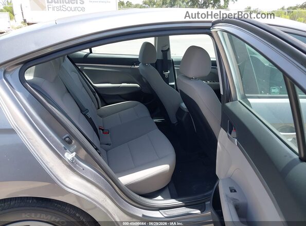 5NPD74LF7KH486042 2019 HYUNDAI ELANTRA Gray Widok naklejki z numerem VIN