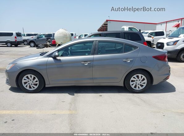 5NPD74LF7KH486042 2019 HYUNDAI ELANTRA Gray Widok wnętrza 360 stopni