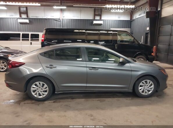 5NPD74LF7KH493024 2019 HYUNDAI ELANTRA Gray Vista frontal