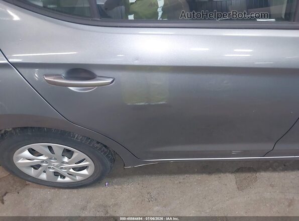 5NPD74LF7KH493024 2019 HYUNDAI ELANTRA Gray Vista interior trasera