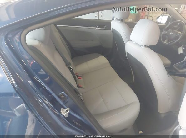 5NPD74LF7KH497607 2019 HYUNDAI ELANTRA Blue Вид наклейки з VIN-кодом
