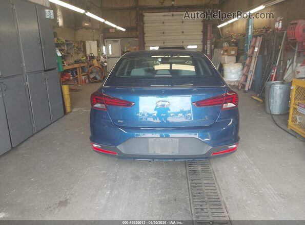 5NPD74LF7KH497607 2019 HYUNDAI ELANTRA Blue 