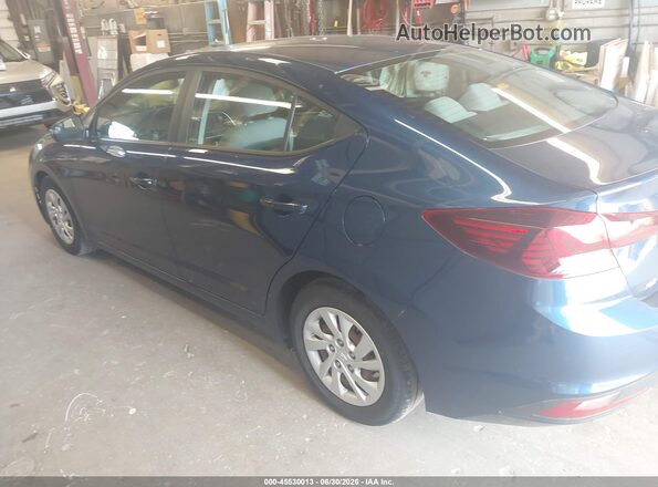 5NPD74LF7KH497607 2019 HYUNDAI ELANTRA Blue Панорамний вид салону 360°