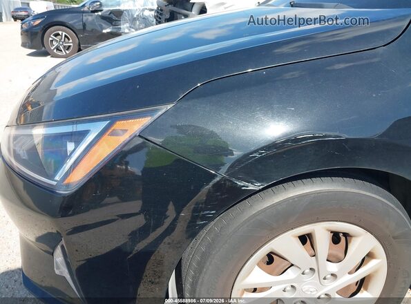 5NPD74LF7KH497896 2019 HYUNDAI ELANTRA Черный Вид спереди