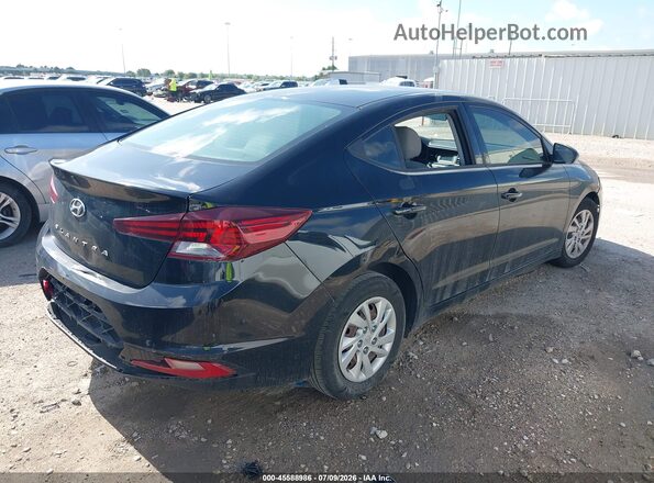 5NPD74LF7KH497896 2019 HYUNDAI ELANTRA Черный Задняя правая четверть
