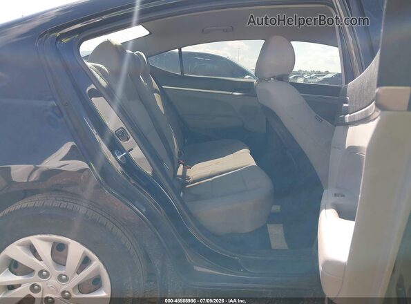 5NPD74LF7KH497896 2019 HYUNDAI ELANTRA Черный Вид наклейки с VIN-кодом