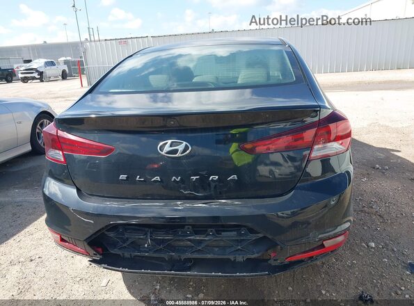 5NPD74LF7KH497896 2019 HYUNDAI ELANTRA Черный 