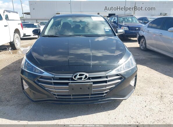 5NPD74LF7KH497896 2019 HYUNDAI ELANTRA Черный Вид щитка приборов