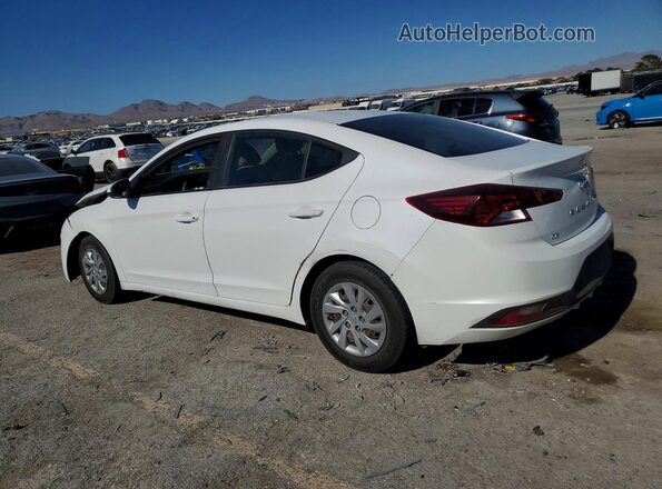 5NPD74LF7LH515671 2020 HYUNDAI ELANTRA White უკანა მარცხენა