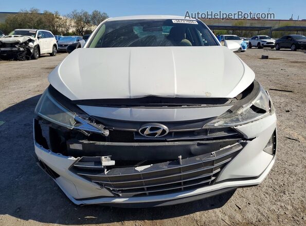 5NPD74LF7LH515671 2020 HYUNDAI ELANTRA White წინა ხედი