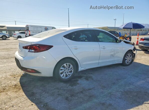 5NPD74LF7LH515671 2020 HYUNDAI ELANTRA White უკანა მარჯვენა