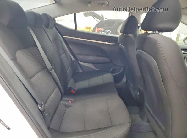5NPD74LF7LH521616 2020 HYUNDAI ELANTRA White Vista de los asientos traseros