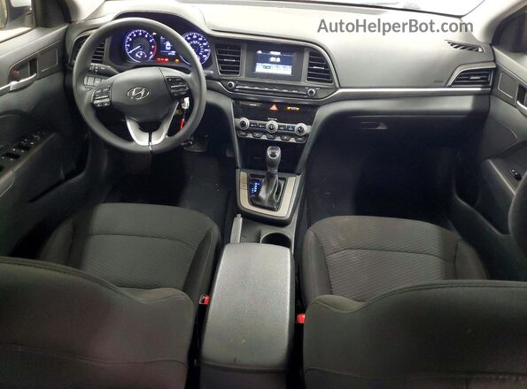 5NPD74LF7LH521616 2020 HYUNDAI ELANTRA White Vista del salpicadero