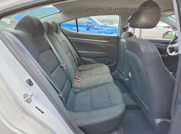 5NPD74LF7LH529764 2020 HYUNDAI ELANTRA White Вид задніх сидінь