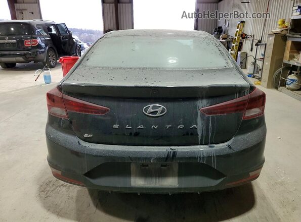 5NPD74LF7LH558455 2020 HYUNDAI ELANTRA Серый Вид сзади