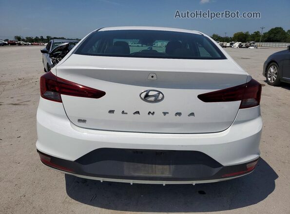 5NPD74LF7LH590029 2020 HYUNDAI ELANTRA White Вид ззаду