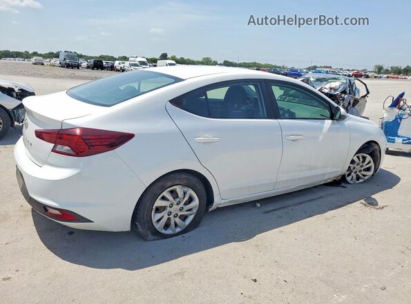 5NPD74LF7LH590029 2020 HYUNDAI ELANTRA White Задня права чверть