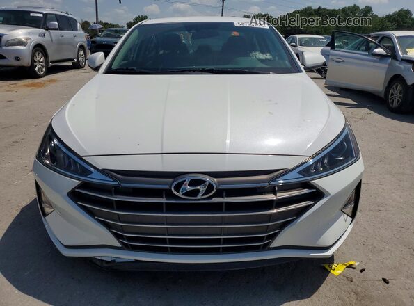 5NPD74LF7LH590029 2020 HYUNDAI ELANTRA White Вид спереду