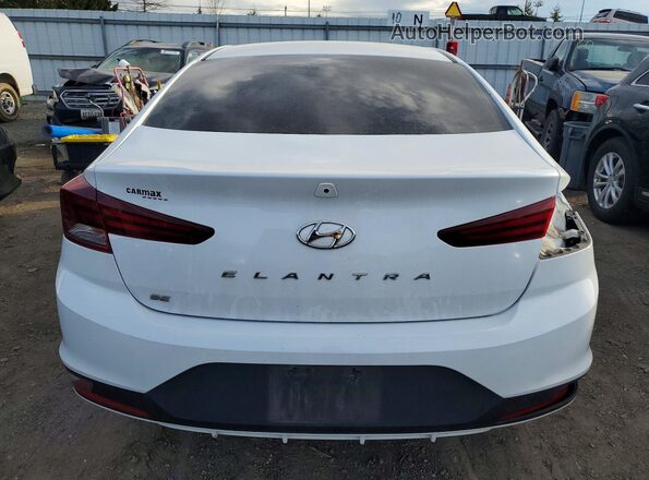 5NPD74LF7LH592590 2020 HYUNDAI ELANTRA White Vista trasera