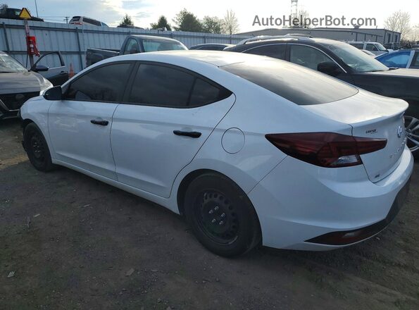 5NPD74LF7LH592590 2020 HYUNDAI ELANTRA White Trasero izquierdo