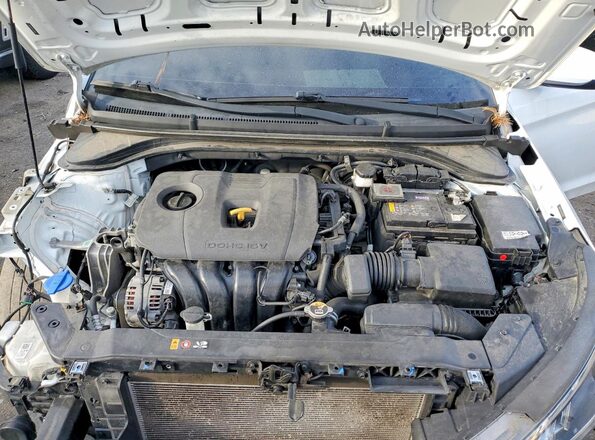 5NPD74LF7LH592590 2020 HYUNDAI ELANTRA White Vista interior trasera