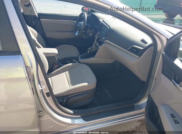 5NPD74LF7LH600901 2020 HYUNDAI ELANTRA Silver Vista interior delantera