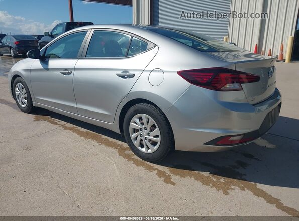 5NPD74LF7LH600901 2020 HYUNDAI ELANTRA Silver Trasero izquierdo
