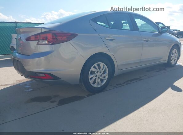 5NPD74LF7LH600901 2020 HYUNDAI ELANTRA Silver Trasero derecho